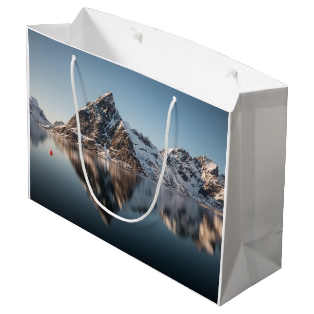 Lofoten Lofoten Mountain Ligcape Photo (Baksidan Vinklad)