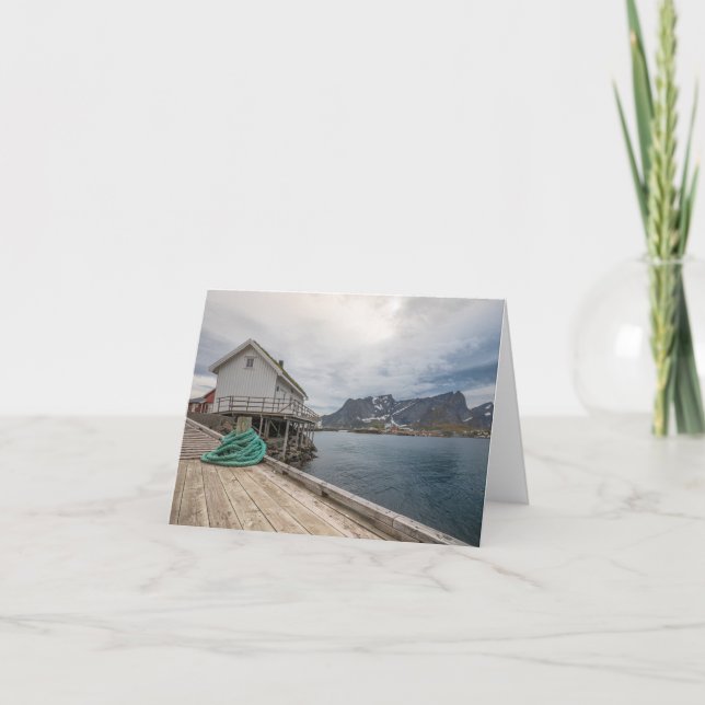 Lofoten Norge Kort (Framsida)