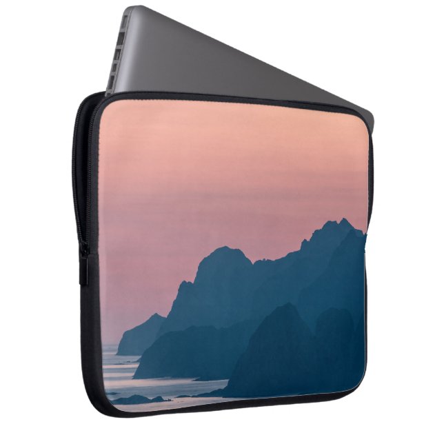 Lofoten Norge Laptop Fodral (Framsidan Höger)