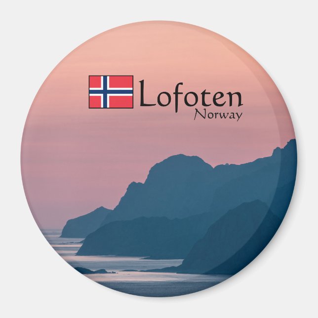 Lofoten Norge Magnet (Framsidan)