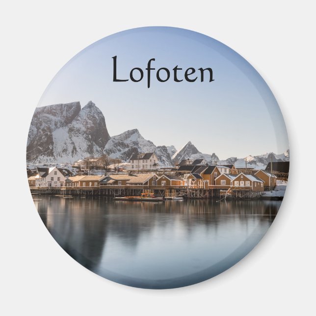 Lofoten Norge Magnet (Framsidan)