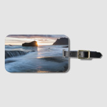 Lofoten Norge Midnight Sol