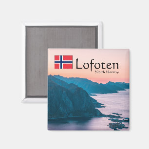 Lofoten Norge Souvenir Magnet