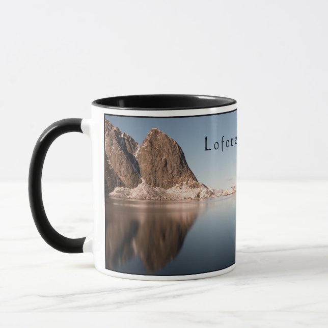 Lofoten Norge Souvenir Mugg (Vänster)
