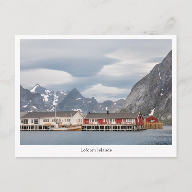 Lofoten Norge Vykort (Framsida)