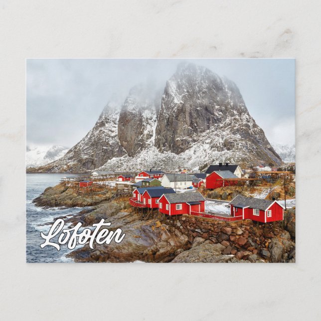 Lofoten, Norge Vykort (Framsida)