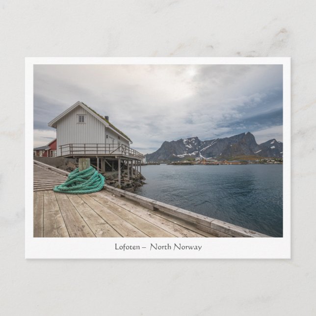 Lofoten Norge Vykort (Framsida)