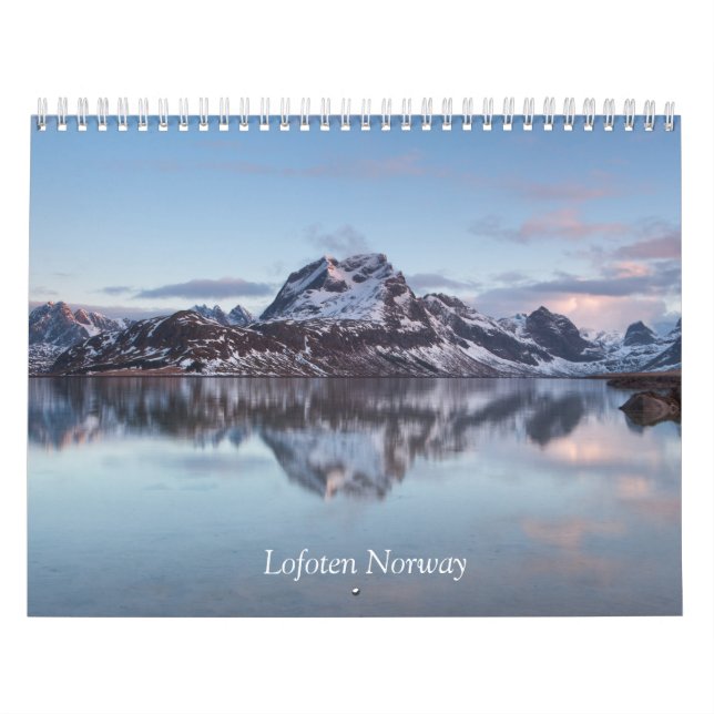 Lofoten norgekalender kalender (Omslag)