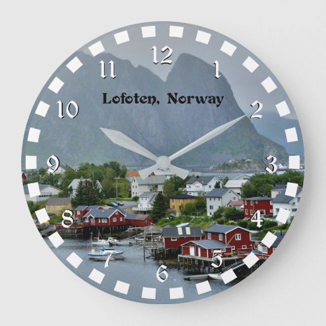 Lofoten, Norgens landskapsfoto Stor Klocka (Framsida)