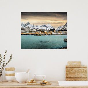 Lofoten, Norgens scenbild Poster
