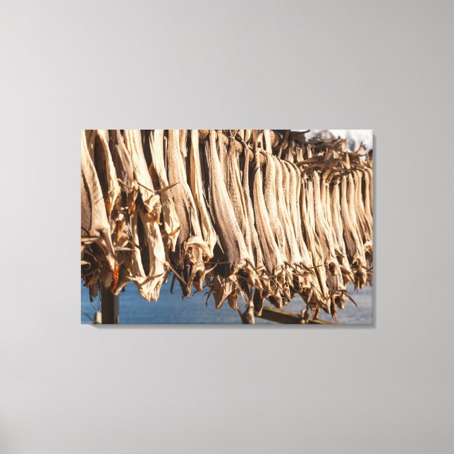 Lofoten-öarna Canvastryck (Framsida)