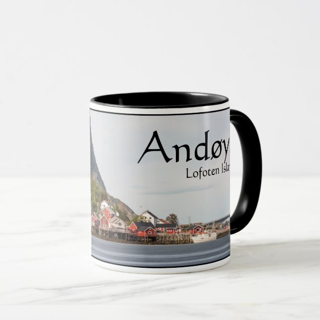 Lofoten souvenir mugg (Framsida höger)