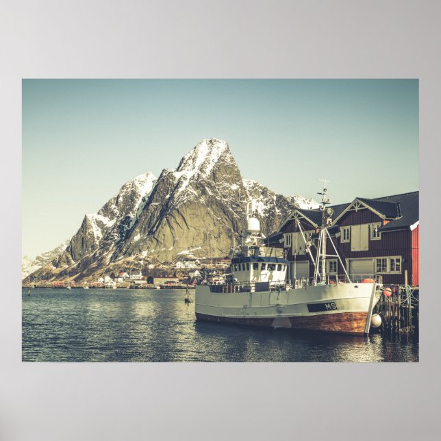Lofoten Vintage Poster (Framsidan)