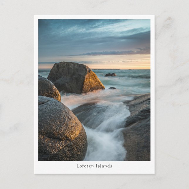 Lofotenöarna Norge Vykort (Framsida)