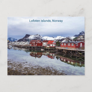 Lofotenöarna, Norge, vykort