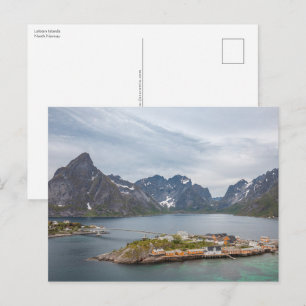 Lofotenöarna Norge Vykort