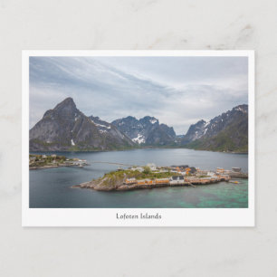 Lofotenöarna Norge Vykort