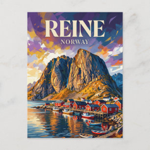 Lofotenöarna Norge Vykort