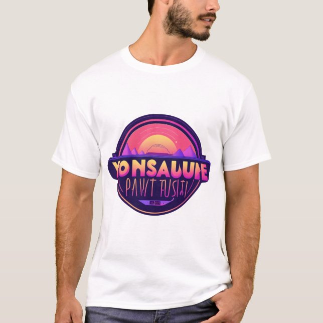 "Loft Beats: Höjda raster för Kreativ Spaces T Shirt (Framsida)