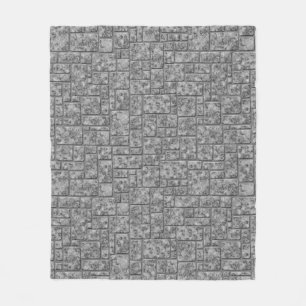 Loft, marmor loft fleecefilt