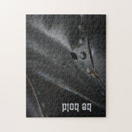 Loft stil minimalistisk svart metall pussel