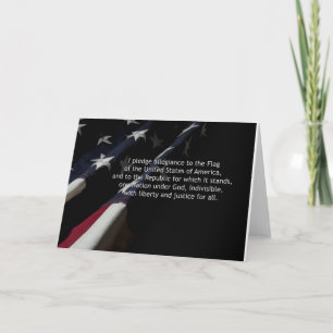 Löfte av trohet kort