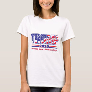 Löften för trumf som 2020 göras hållna löften t shirt
