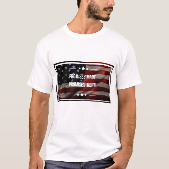 Löften som gjorts av Patriotic Manar, skjorta T Shirt (Framsida)