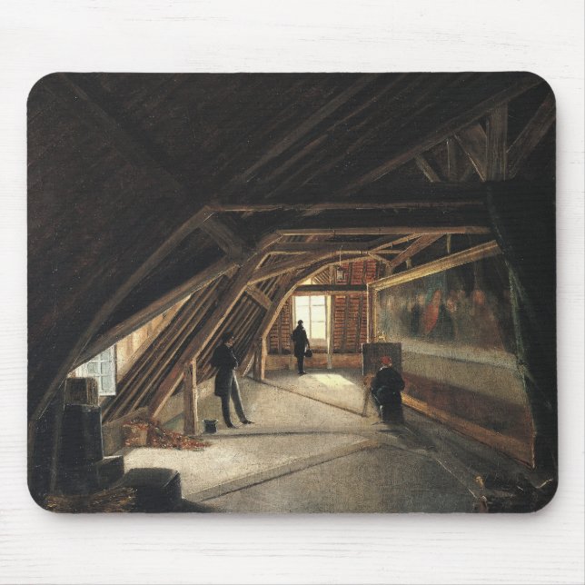 Loftet av ett museum musmatta (Framsidan)