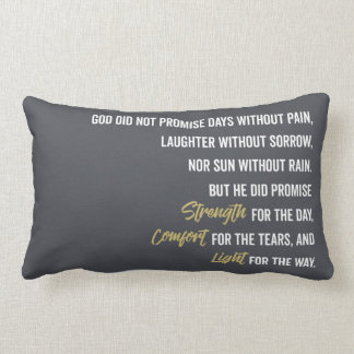 Löftet av styrkakomfort och tänder lumbarkudde