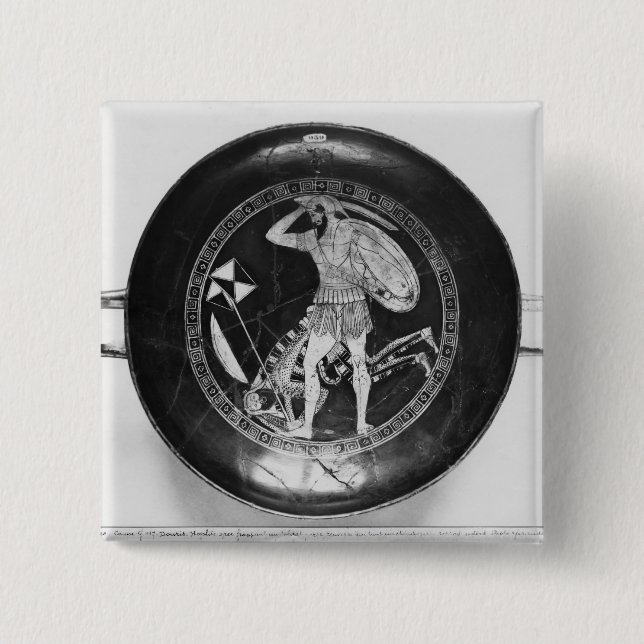 Loftröd-figur kopp knapp (Framsida)