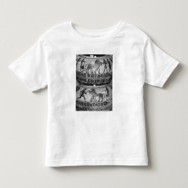 Loftsvart-figur dinos tee shirt (Framsida)