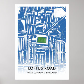 Loftus Road Poster - Skogsväktare i Queens Park Ho