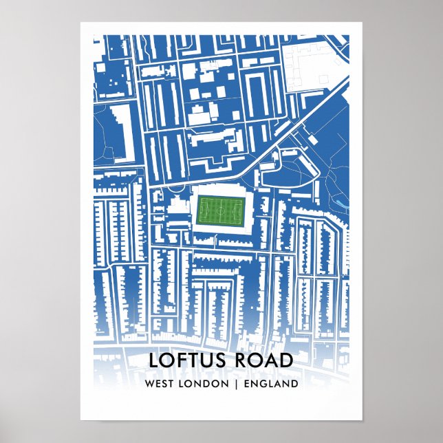 Loftus Road Poster - Skogsväktare i Queens Park Ho (Framsidan)