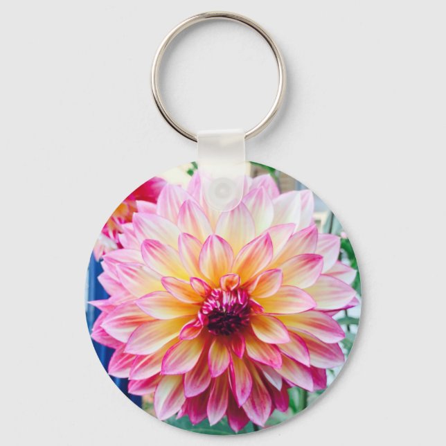 Loful Dahlia Keychain Nyckelring (Framsida)