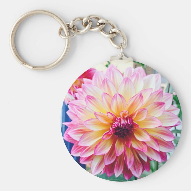 Loful Dahlia Keychain Nyckelring (Framsidan)