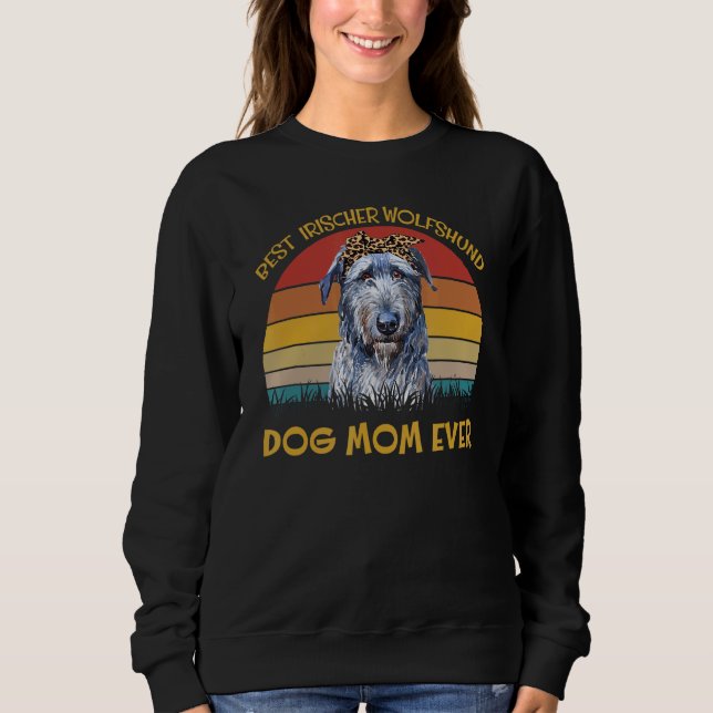 Loful Hund Holder Hund Best Hund Irischer Wolfs T Shirt (Framsida)