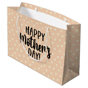 Loful Lycklig Mors dag Hearts Gift Bag