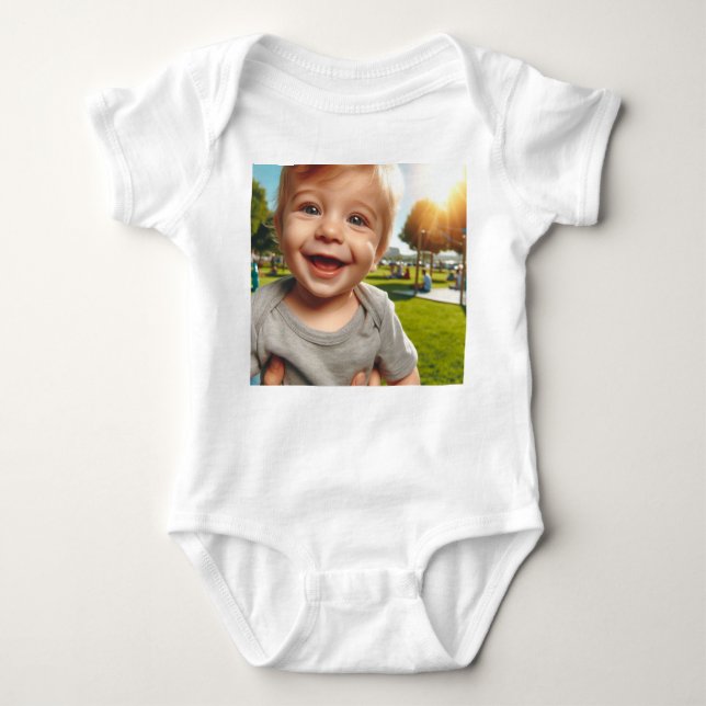 log Baby T- Shirt T Shirt (Framsida)