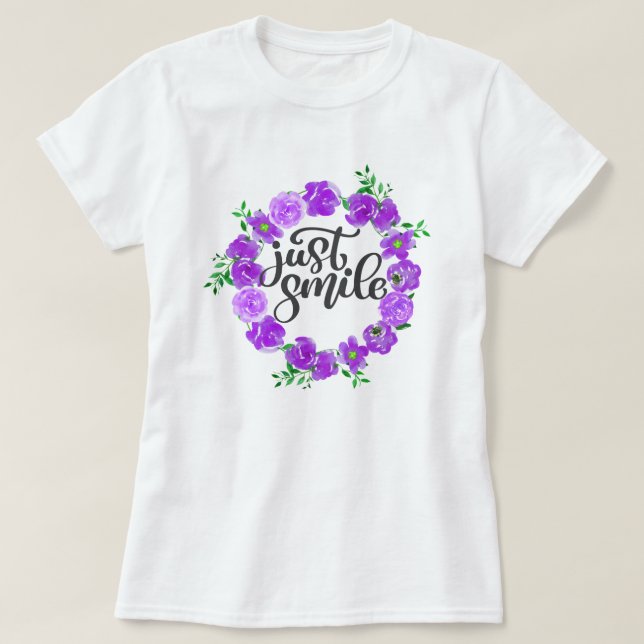 Log bara smil t shirt (Design framsida)