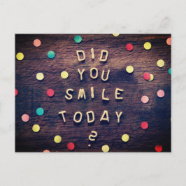 Log Du Lekte Idag Leende Postkort Vykort