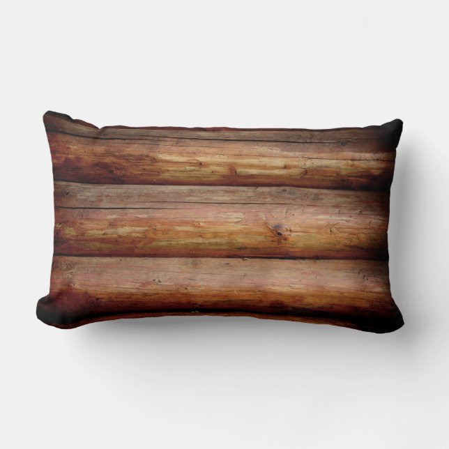 LOG LUMBAR CABIN PILLOW LUMBARKUDDE (Framsida)