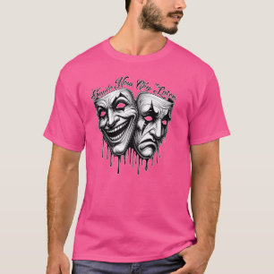 LOG NU GRÅT SENARE Payaso Chicano Art Gangster Ch T Shirt
