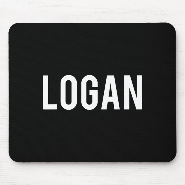 Logan - Cool New Funny Name Fan Gift Tee  Musmatta (Framsidan)