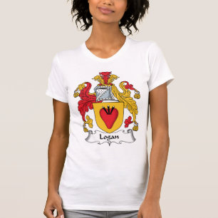 Logan familjvapensköld t shirt