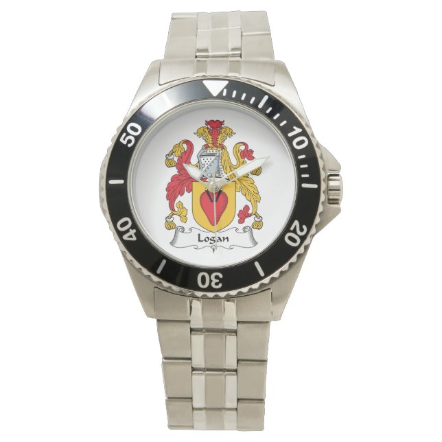 Logan Family Crest Armbandsur (Framsida)