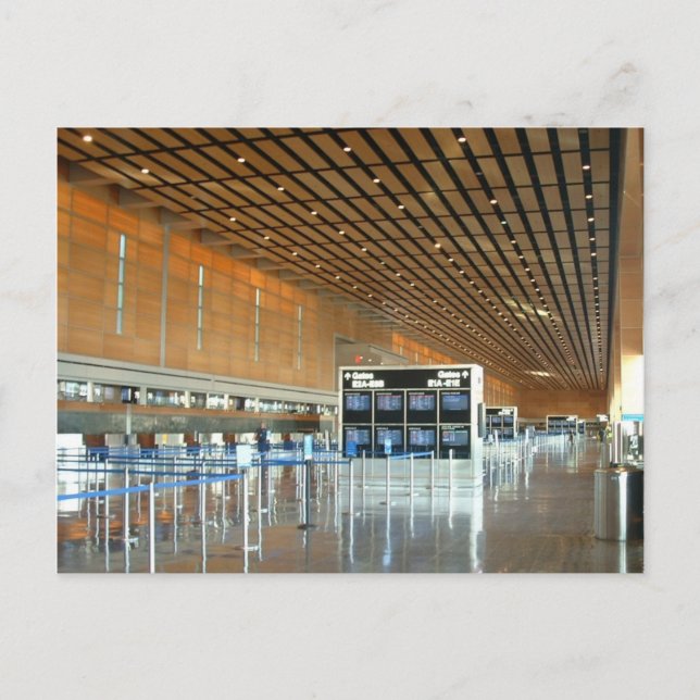 Logan Internationell flygplats Vykort (Framsida)