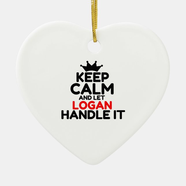 LOGAN JULGRANSPRYDNAD KERAMIK (Framsidan)