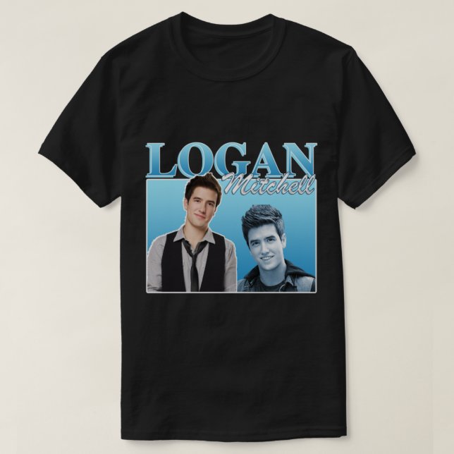Logan Mitchell T Shirt (Design framsida)