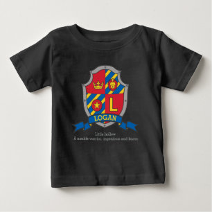 Logan namn, dvs. vapensköld-knivsköld t-shirt